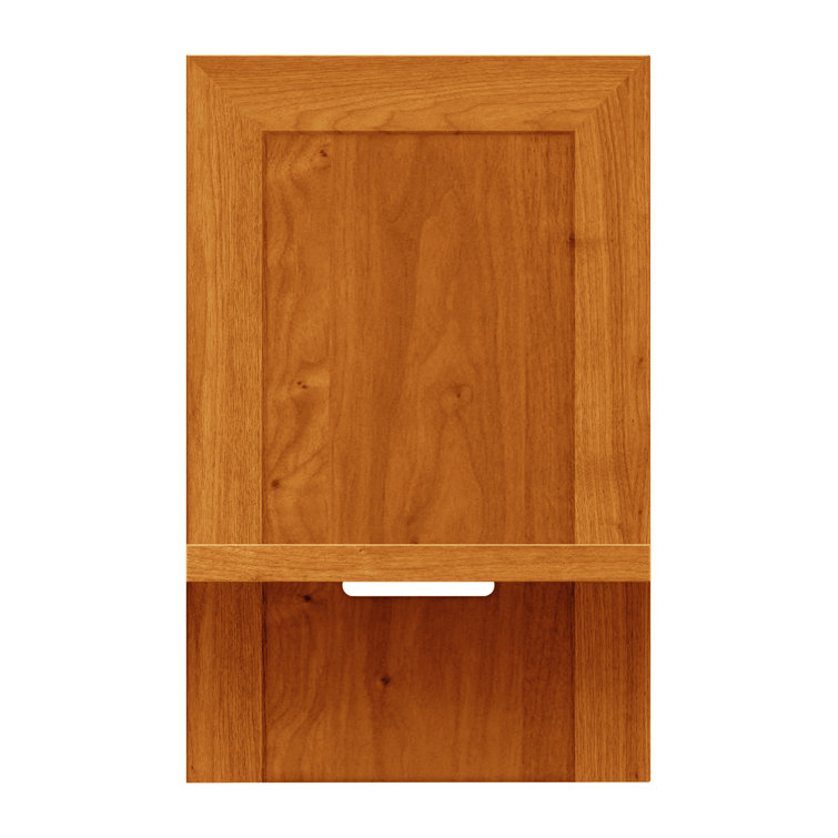 Autumn Cherry 29" Solid Wood Weathered Nightstand