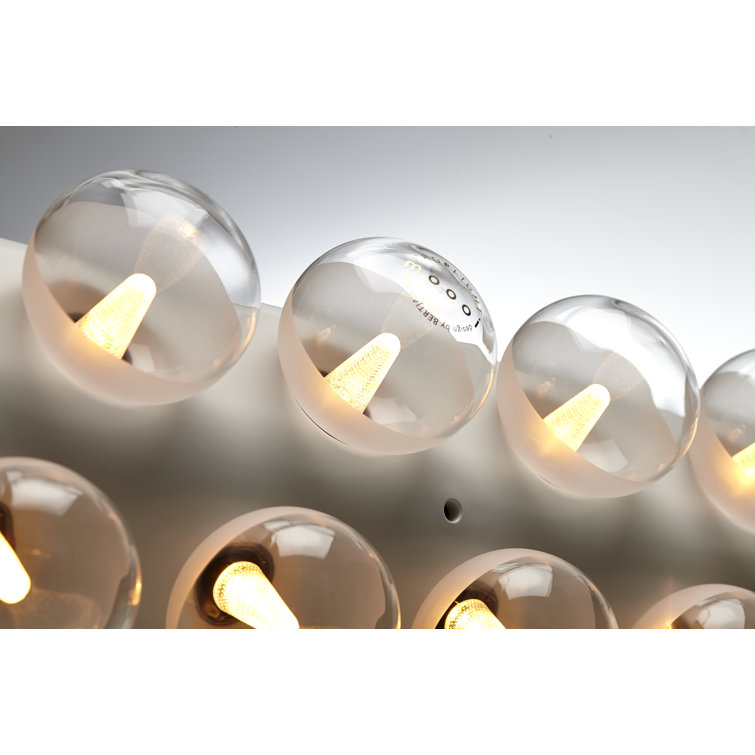 White LED Linear Island Suspension Light