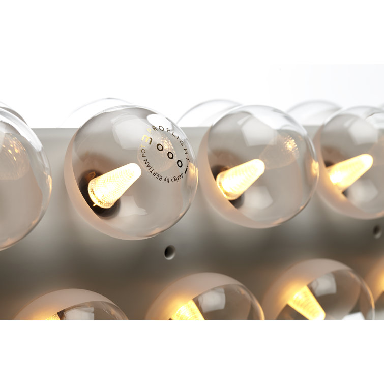 White LED Linear Island Suspension Light