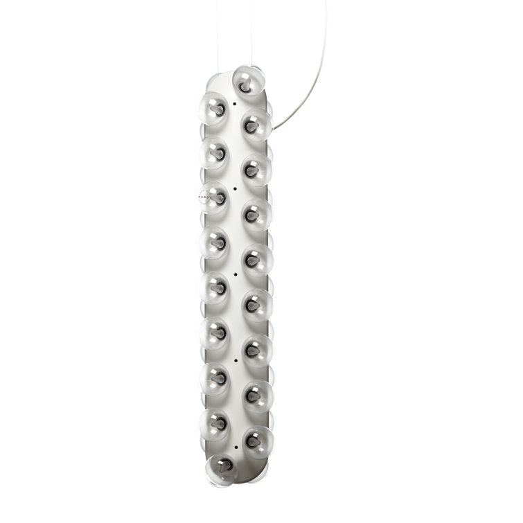 White LED Linear Island Suspension Light