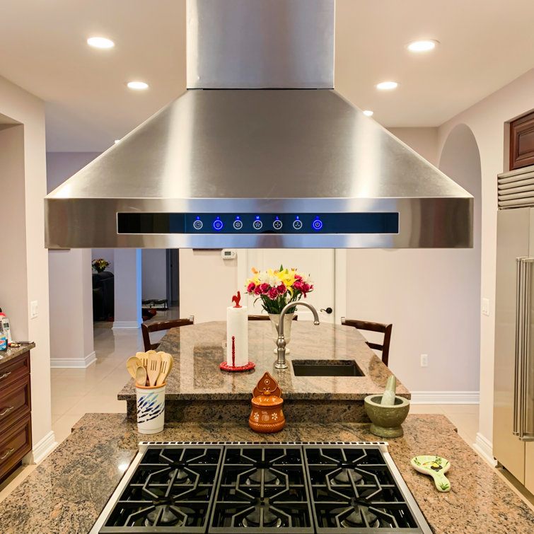 36" Stainless Steel Under Cabinet Range Hood with EZ Touch Controls