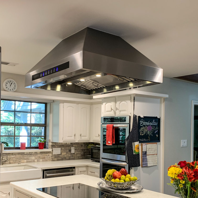 36" Stainless Steel Under Cabinet Range Hood with EZ Touch Controls