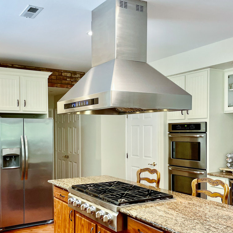 36" Stainless Steel Under Cabinet Range Hood with EZ Touch Controls