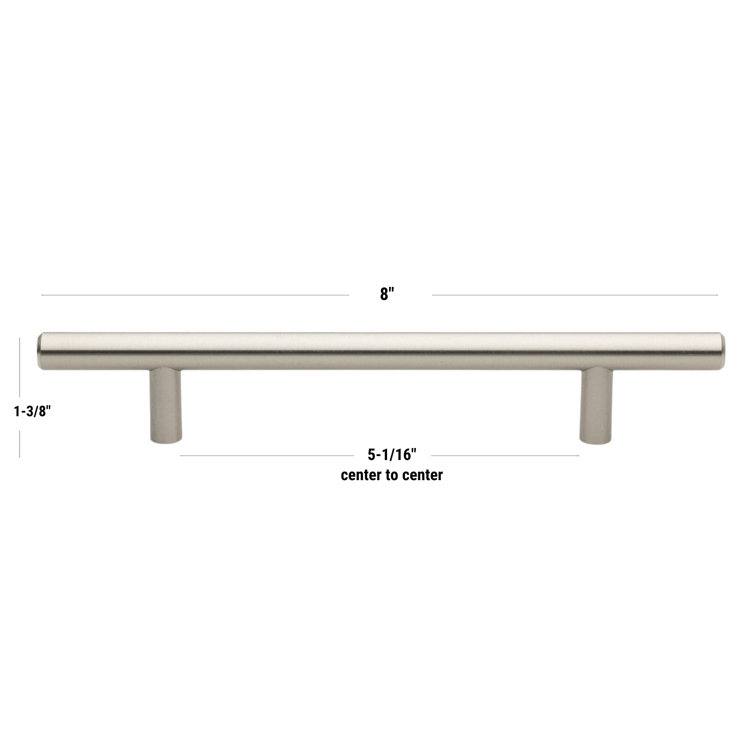 3-Inch Stainless Steel Cabinet Bar Pull with Mounting Hardware