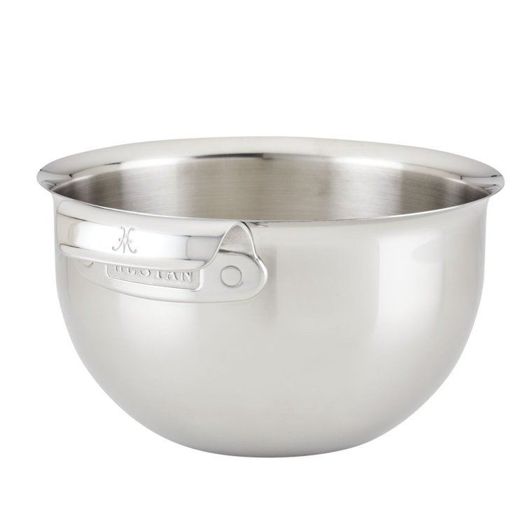 Hestan 7 Quart Stainless Steel Mixing Bowl with Flared Rims