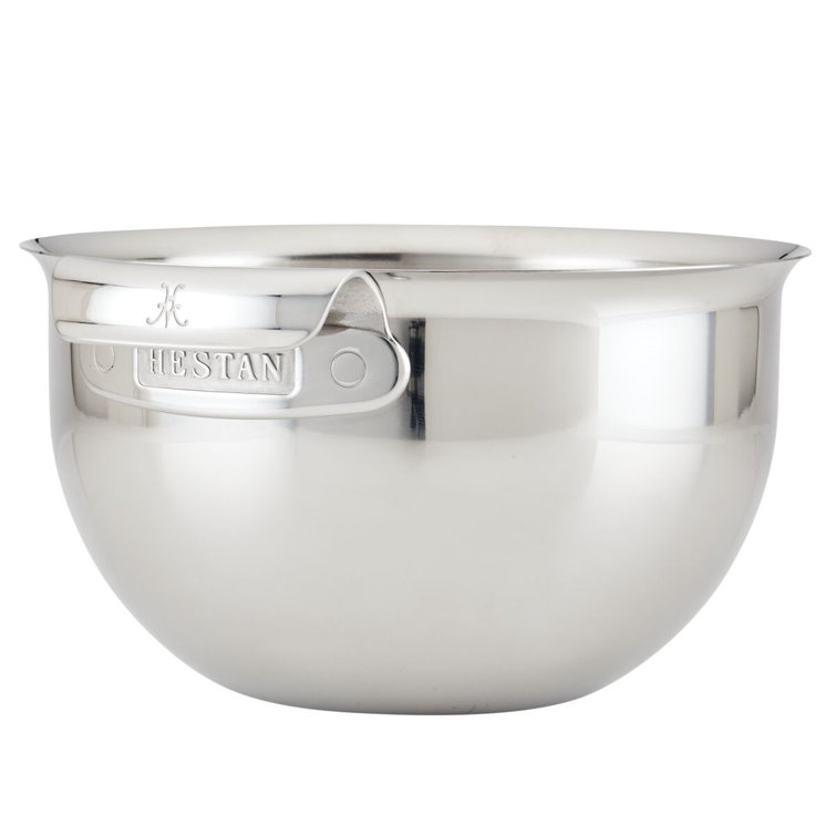 Hestan 7 Quart Stainless Steel Mixing Bowl with Flared Rims