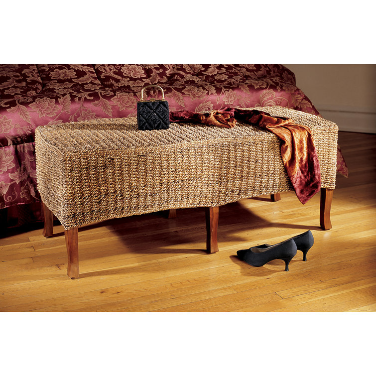Balinese Mahogany & Water Hyacinth 48.5" Bench/Table