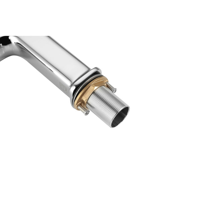 Lena Chrome Single-Handle Bathroom Faucet with Ceramic Valve