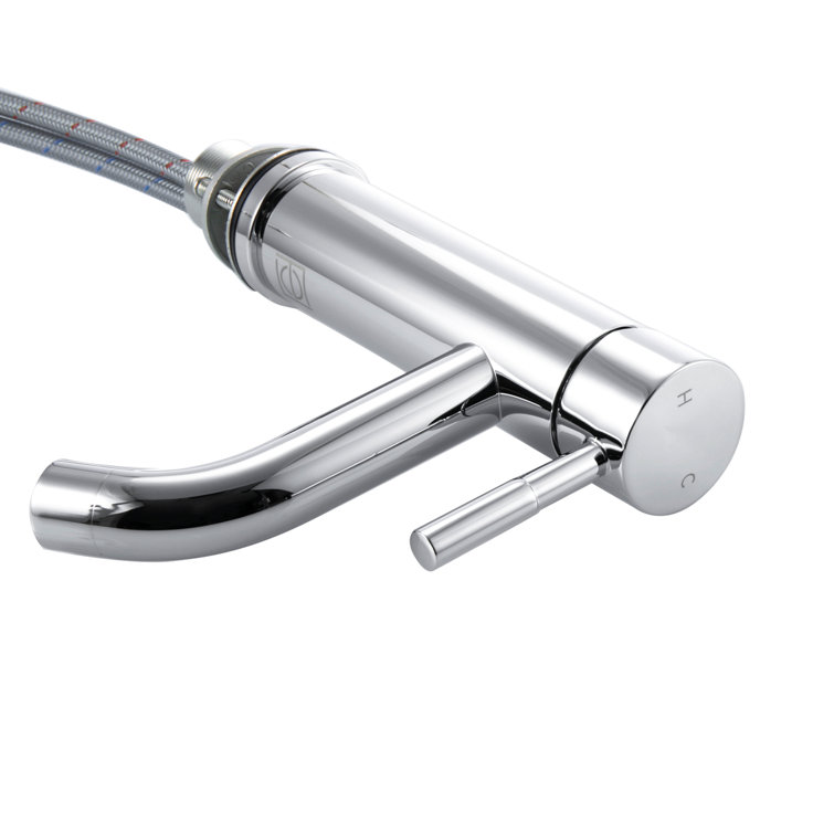 Victor Chrome Single-Handle Bathroom Faucet with Ceramic Cartridge