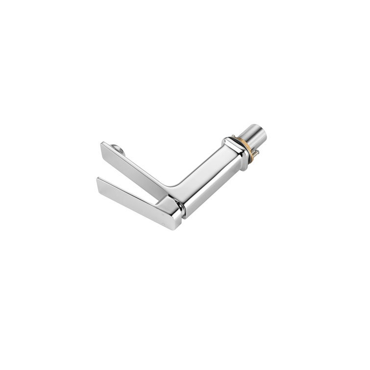 Lena Chrome Single-Handle Bathroom Faucet with Ceramic Valve