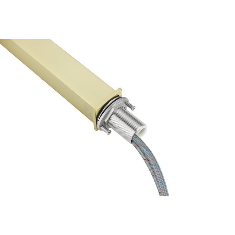 Brushed Gold Stainless Steel Single-Handle Bathroom Faucet
