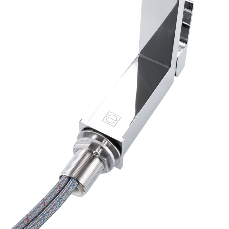 Jakob Chrome Single-Hole Single-Handle Bathroom Faucet