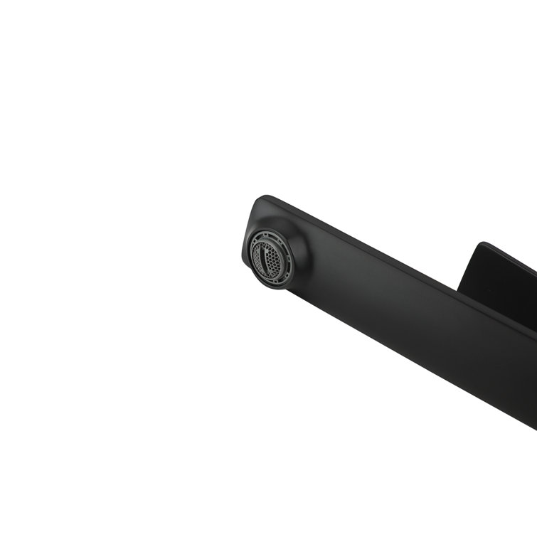 Matte Black Single-Handle Vessel Sink Bathroom Faucet