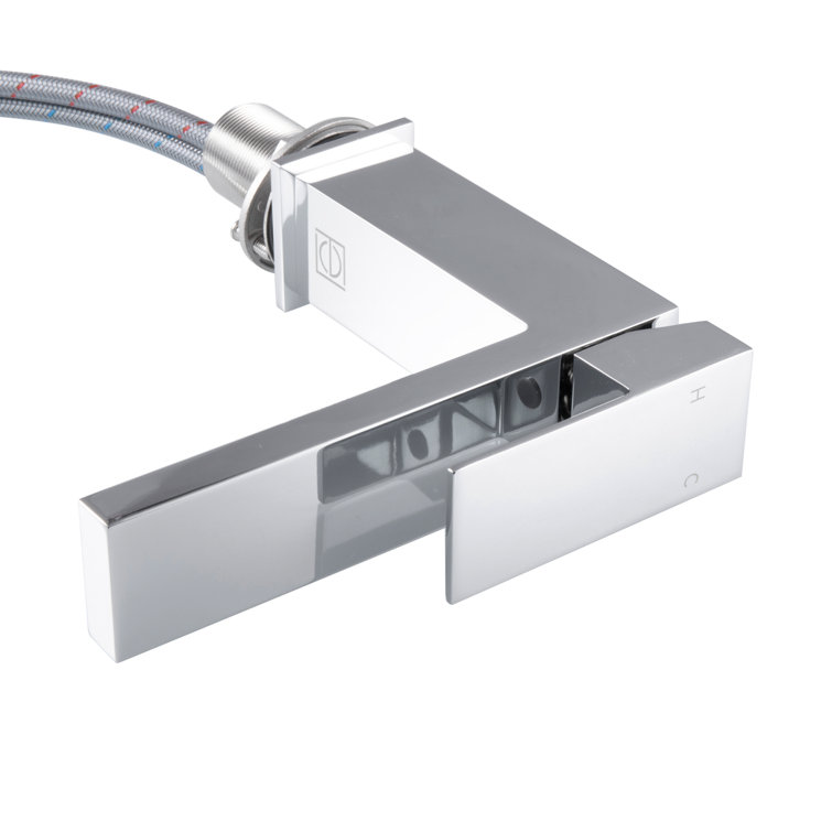 Jakob Chrome Single-Hole Single-Handle Bathroom Faucet