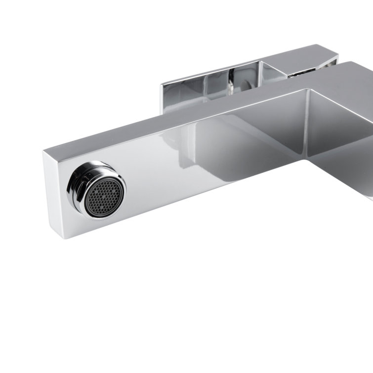 Jakob Chrome Single-Hole Single-Handle Bathroom Faucet