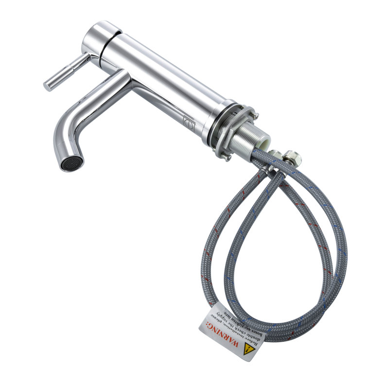 Victor Chrome Single-Handle Bathroom Faucet with Ceramic Cartridge