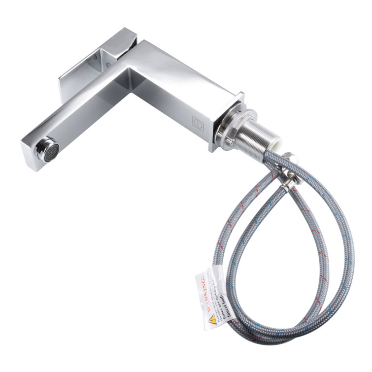 Jakob Chrome Single-Hole Single-Handle Bathroom Faucet