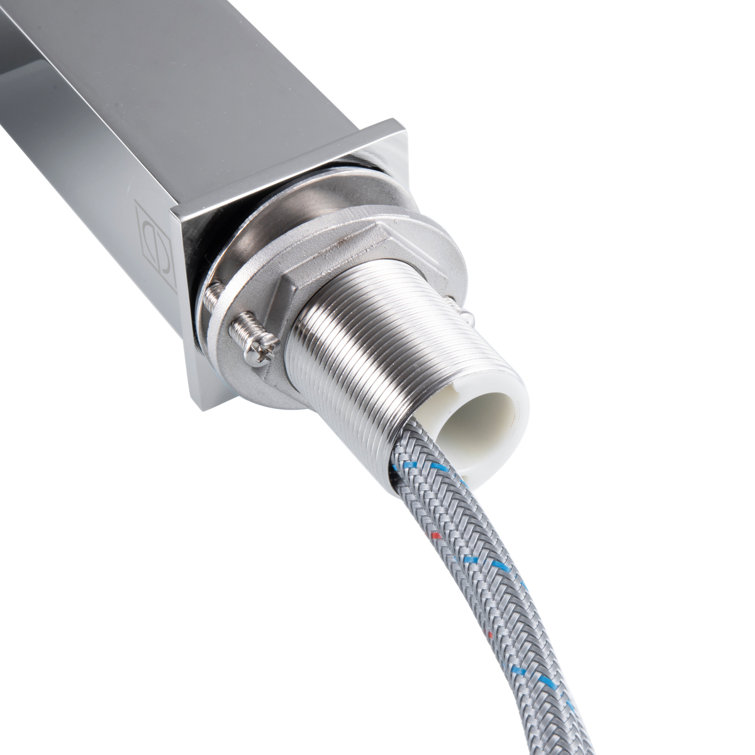 Jakob Chrome Single-Hole Single-Handle Bathroom Faucet
