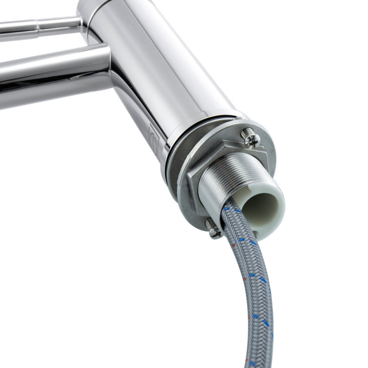 Victor Chrome Single-Handle Bathroom Faucet with Ceramic Cartridge