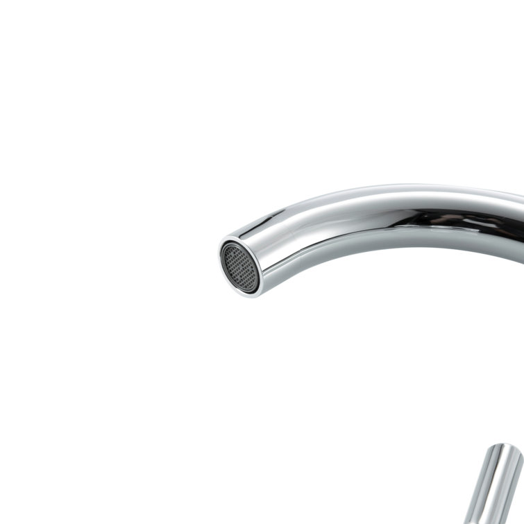 Chrome Single Handle Corrosion Resistant Bathroom Faucet