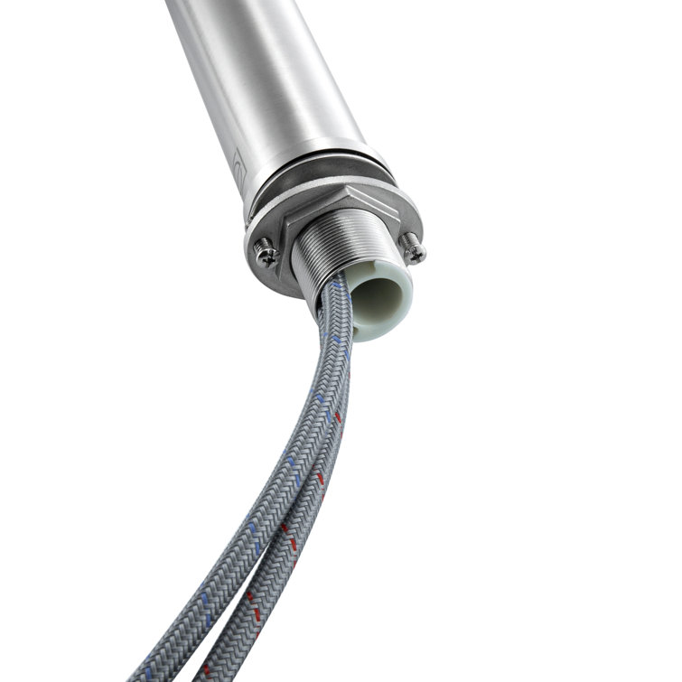 Victor Brushed Nickel Single Handle Bathroom Faucet