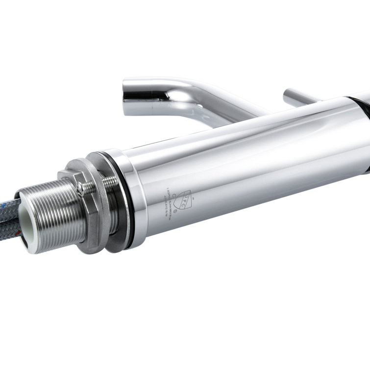 Victor Chrome Single-Handle Bathroom Faucet with Ceramic Cartridge