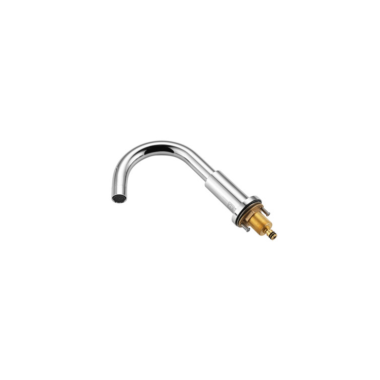 Leah Chrome 8-Inch Widespread Double Handle Bathroom Faucet