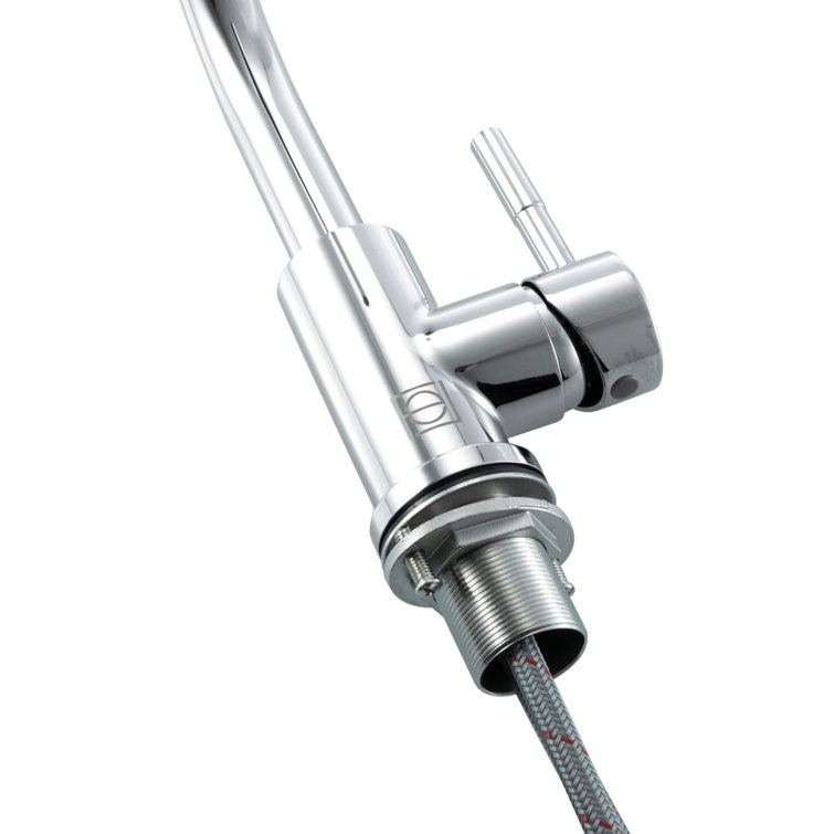 Chrome Single Handle Corrosion Resistant Bathroom Faucet