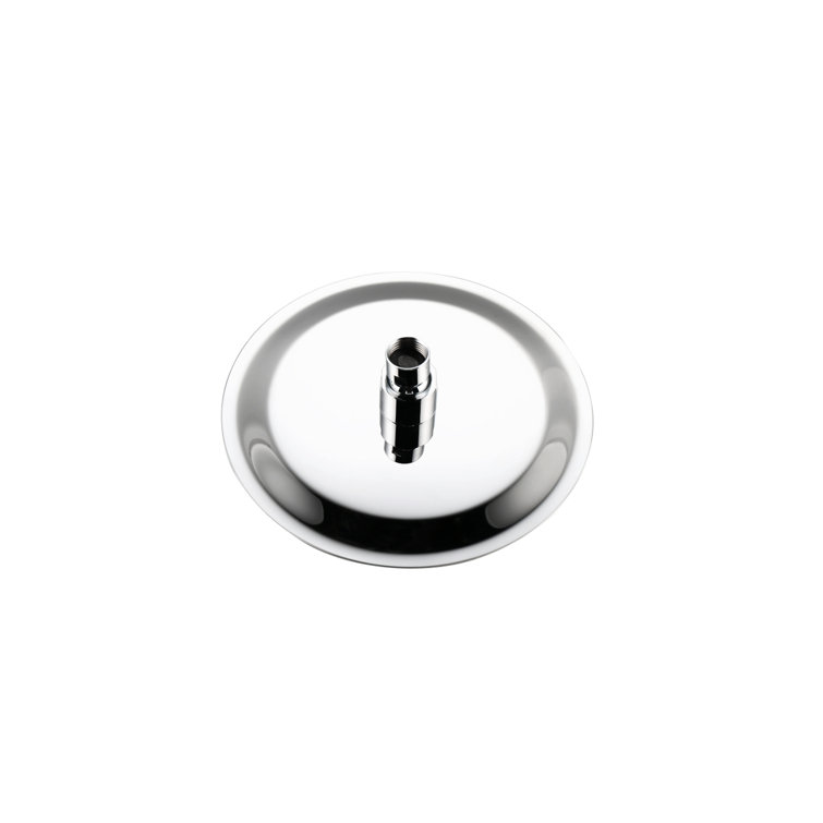 Chrome Dual Shower System with Handheld and Wall Mounted Heads