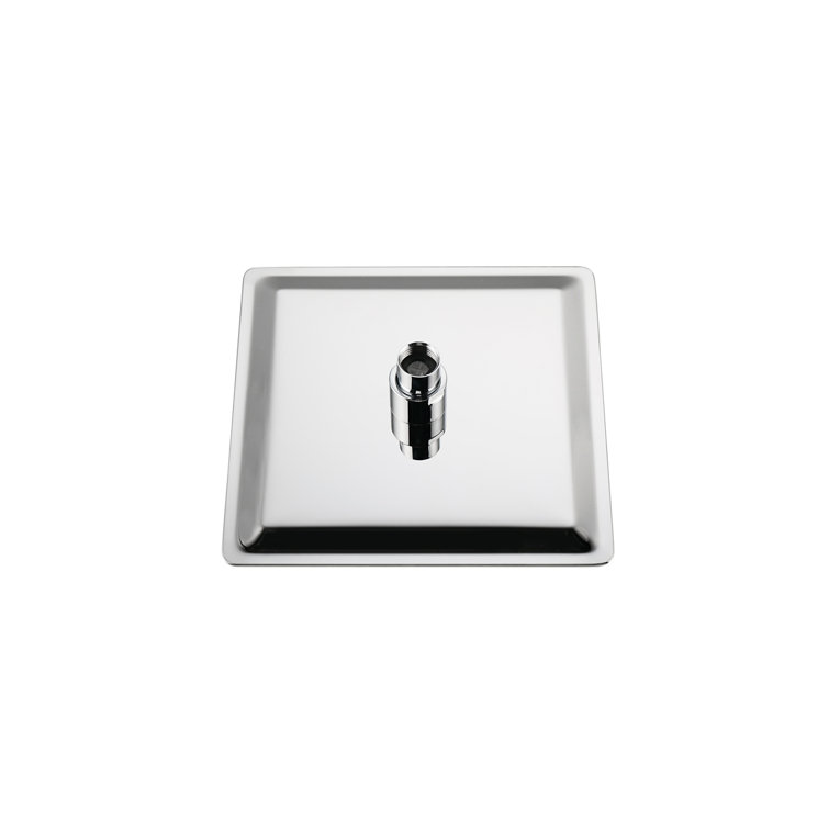 Chrome Dual Shower System with Handheld and Wall Mounted Heads