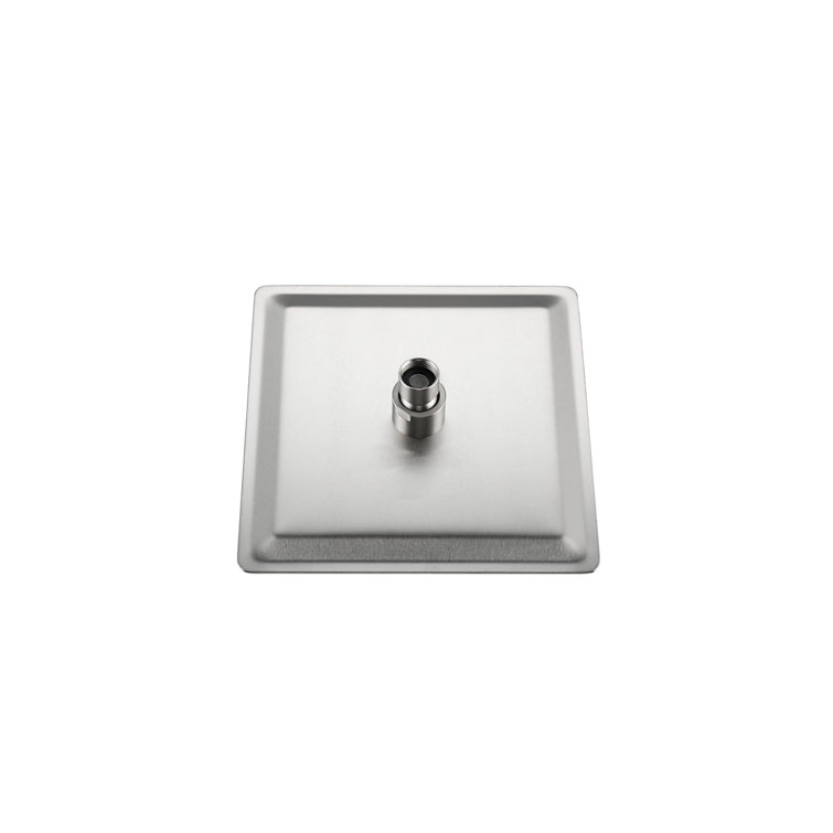 Brushed Nickel Dual Shower System with Handheld and Wall Mount