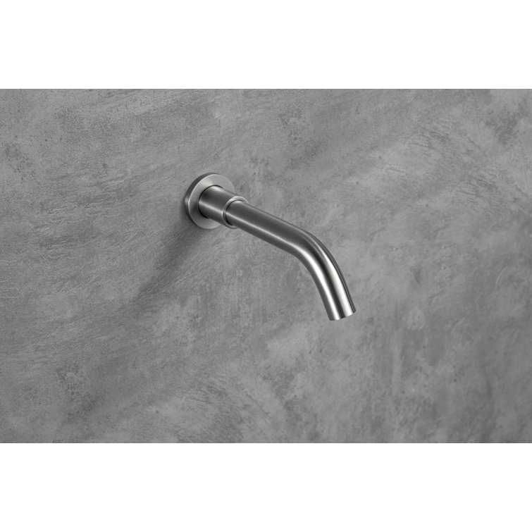 Brushed Nickel Dual Showerhead System with Handheld and Wall Mount
