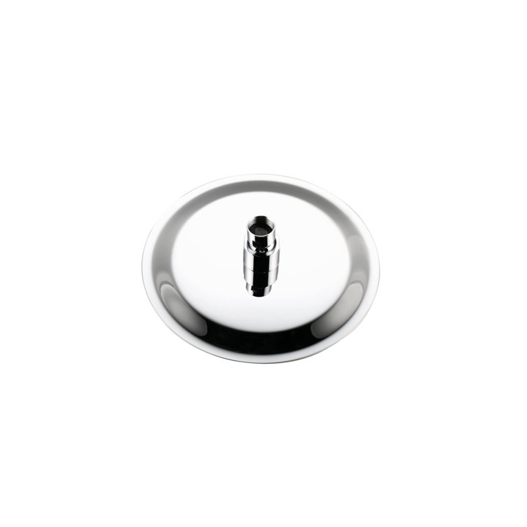 Chrome Dual Showerhead Wall Mounted System with Handheld
