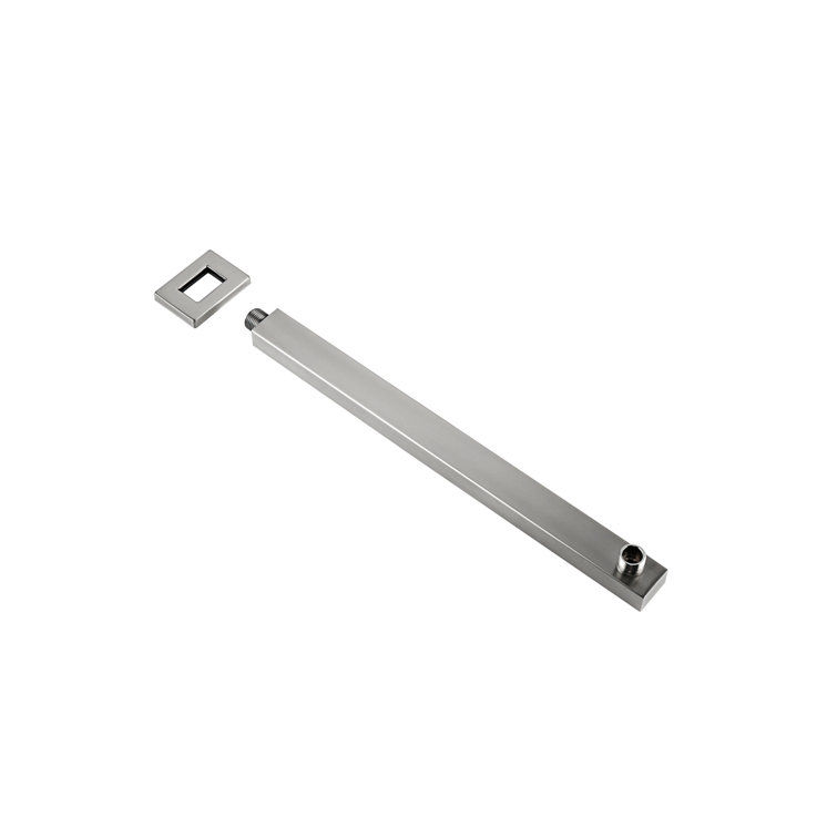 Brushed Nickel Dual Shower System with Handheld and Wall Mount