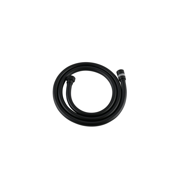 Matte Black Brass Wall Mounted Handheld Shower System