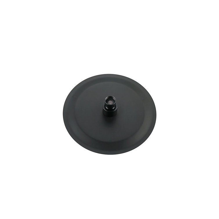 Matte Black Brass Wall Mounted Handheld Shower System