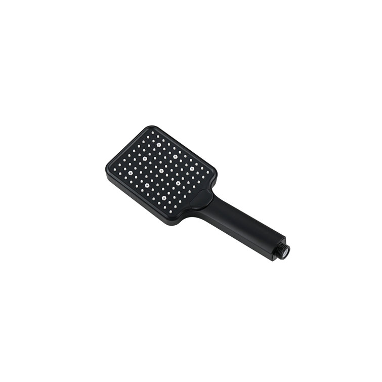 Matte Black Brass Wall Mounted Handheld Shower System