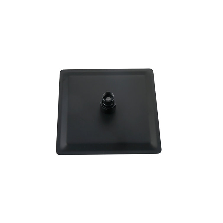 Matte Black Brass Wall Mounted Handheld Shower System