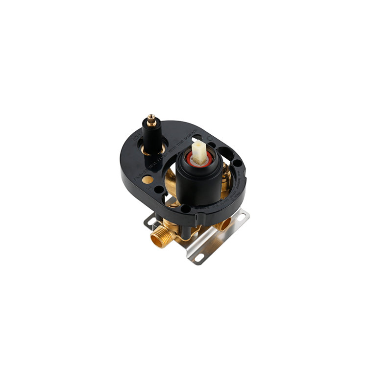 Matte Black Brass Wall Mounted Handheld Shower System