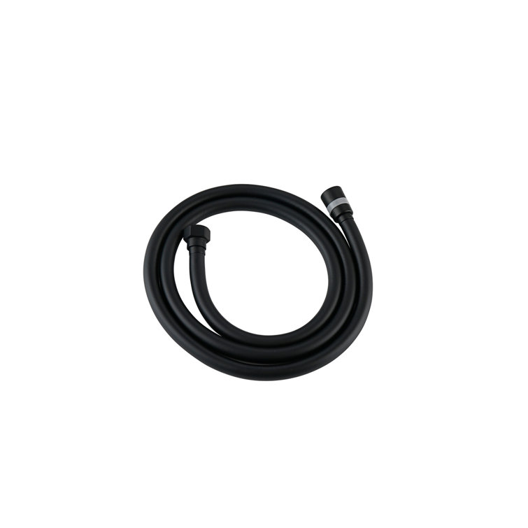 Matte Black Brass Wall Mounted Handheld Shower System