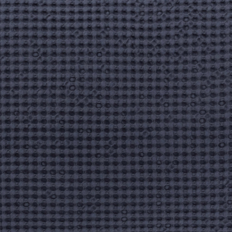 Stonewashed Waffle Weave King Cotton Sham in Blue