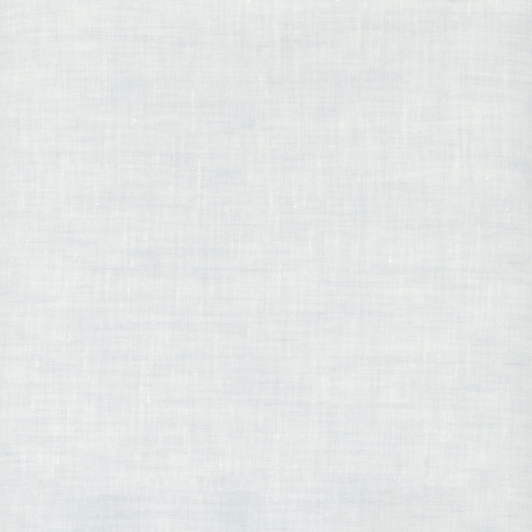 Elegant Sky Blue Linen Pleated Window Curtain Panel, 55" x 96"