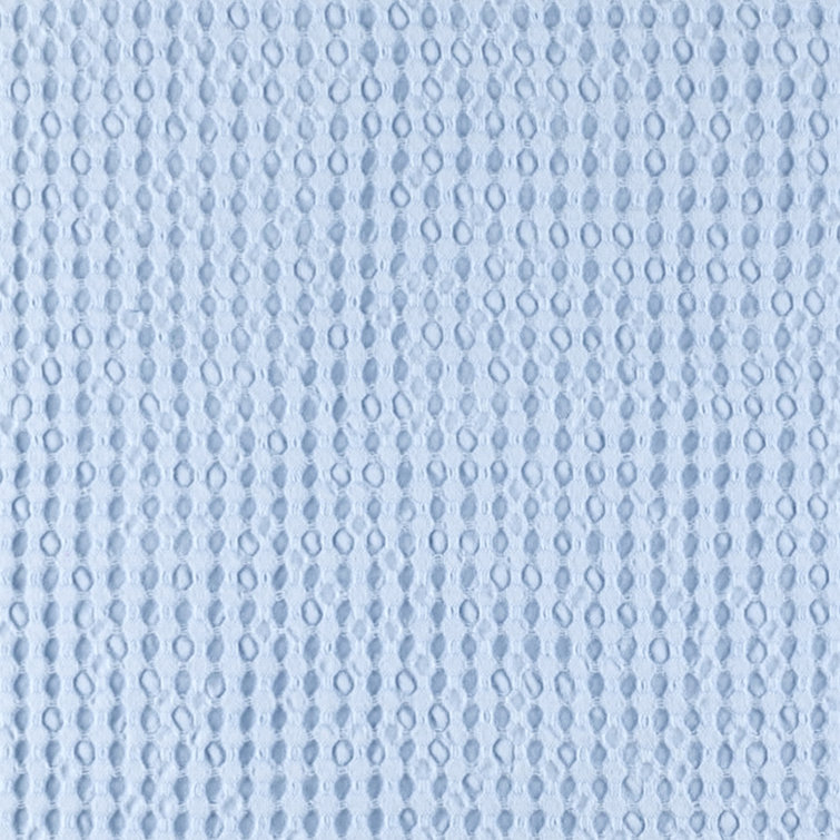 King Size French Blue Cotton Embroidered Sham