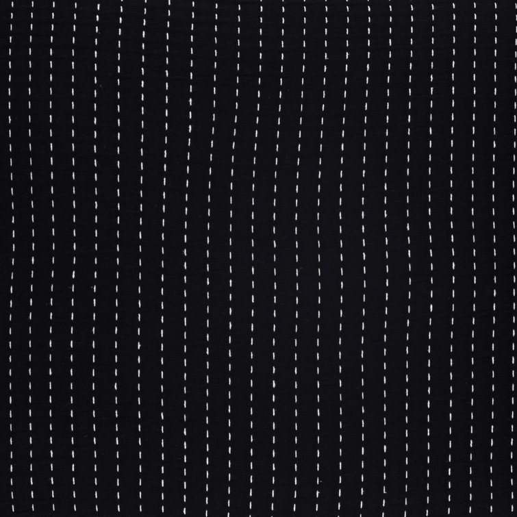 Evergreen Twin Size Cotton Jacquard Pick Stitch Coverlet
