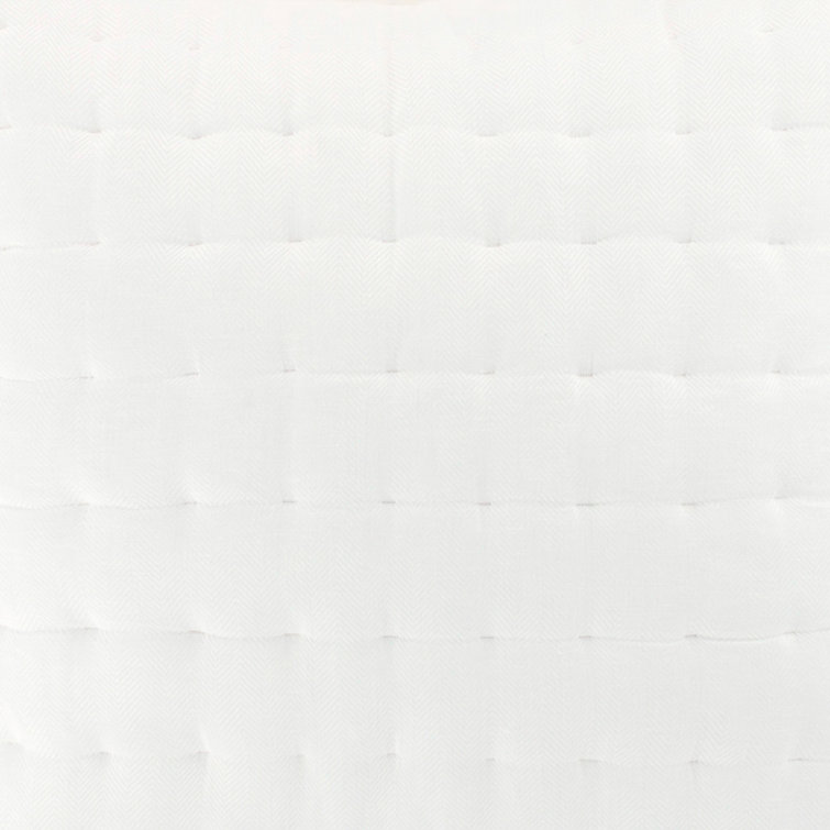 Brussels Ivory King Cotton Reversible Quilt Set