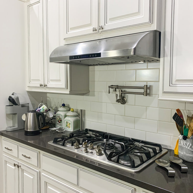 36" Stainless Steel Convertible Under Cabinet Range Hood