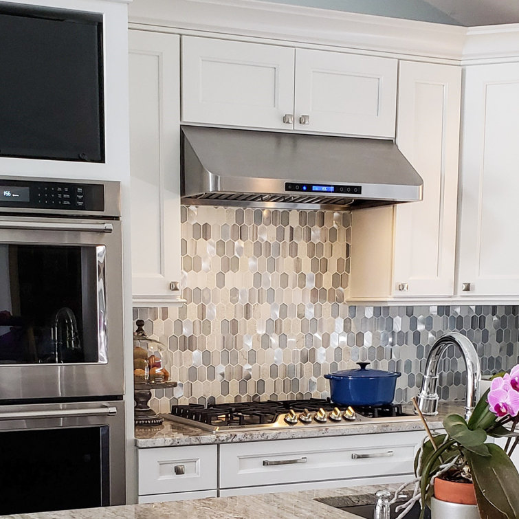 36'' Brushed Stainless Steel Under Cabinet Range Hood