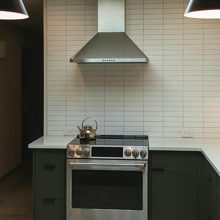 ProLine 36" Brushed Stainless Steel Wall Mount Range Hood