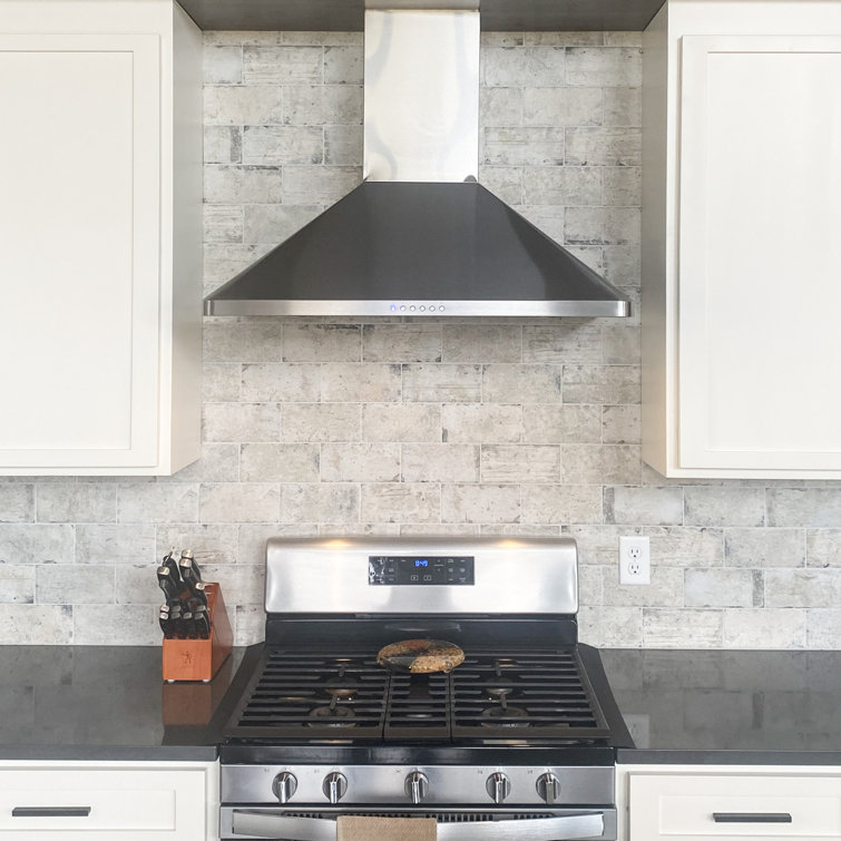 ProLine 36" Brushed Stainless Steel Wall Mount Range Hood