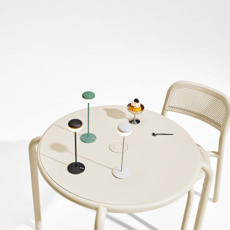 Toni Bistreau Desert Powder-Coated Aluminum Outdoor Bistro Table